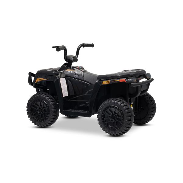 Licencovaná elektrická čtyřkolka Arctic Cat 12V se zadním pohonem, černá, LED světla, Lí (obrázek 9)