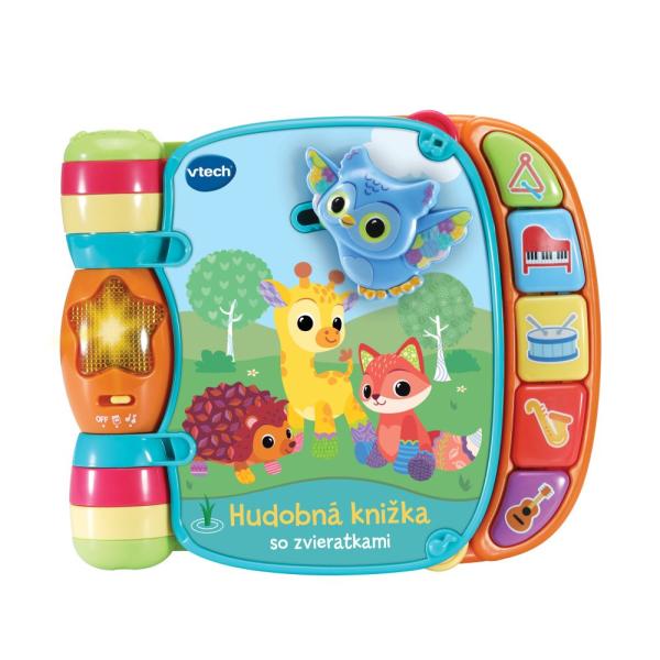 Vtech Hudobná knižka so zvieratkami SK