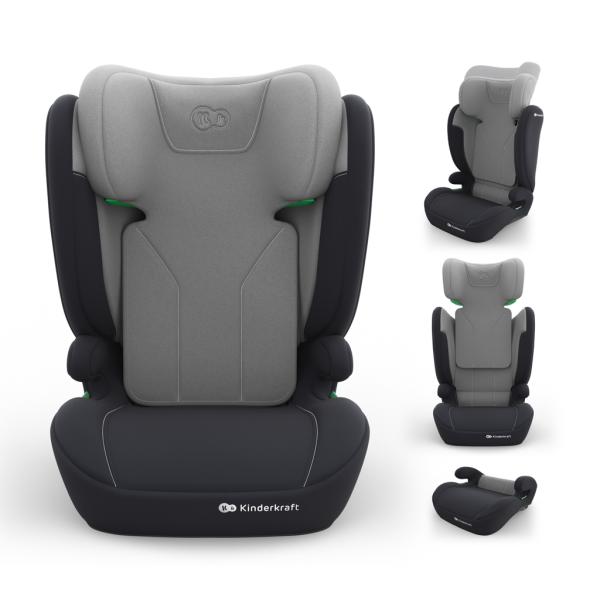 KINDERKRAFT Autosedačka i-Spark 2 Plus i-Size (100-150 cm) Grey