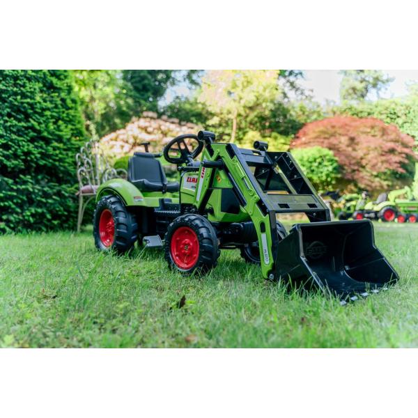Falk šlapací traktor 2070W Claas backhoe s přední a zadní lžící a přívěsem (obrázek 4)