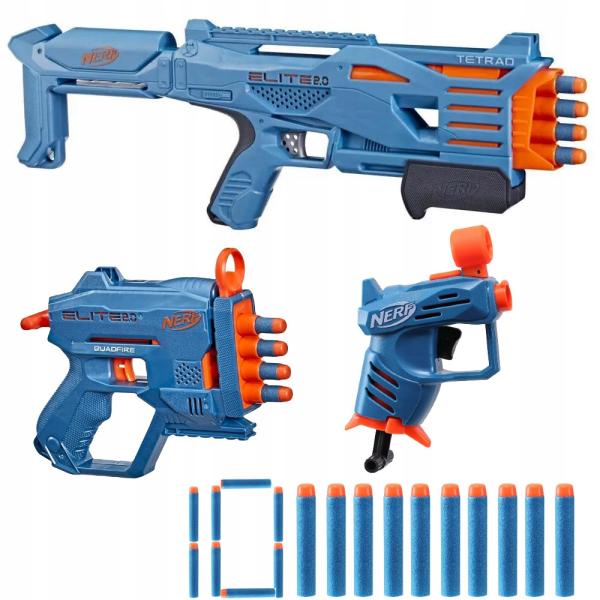 Nerf Elite 2.0 blaster stockpile pack set 3 ks