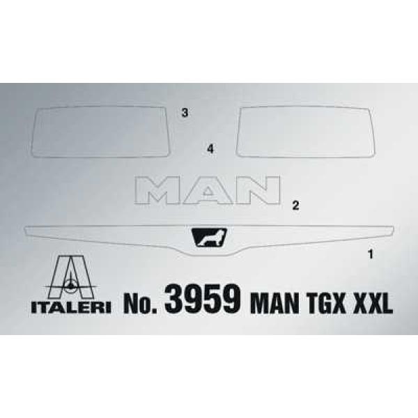 Model Kit truck 3959 - MAN TGX XXL D38 (1:24) (obrázek 5)