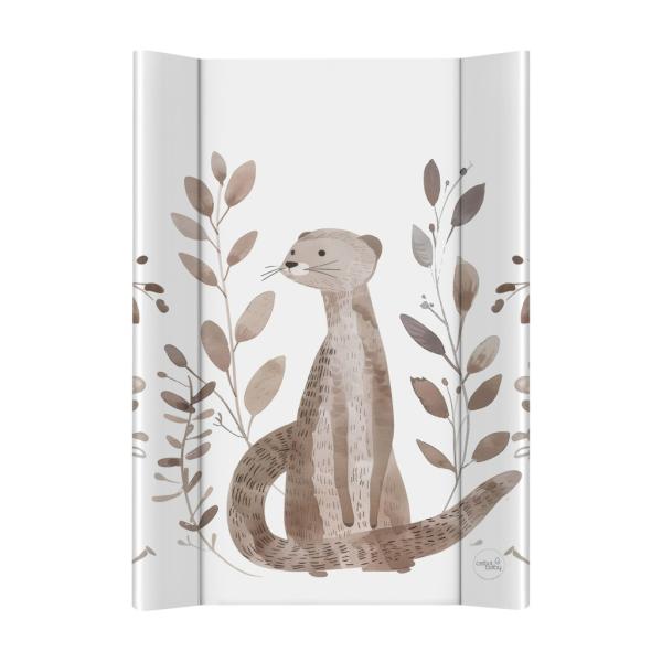 CEBA BABY Přebalovací podložka 2-hranná s pevnou deskou (50x70) Basic Clever Otter (obrázek 3)