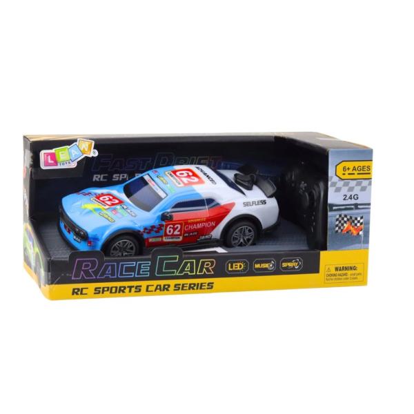 Auto 62 Champion svítící kouřící RC na dálkové ovládání 19 cm (obrázek 4)