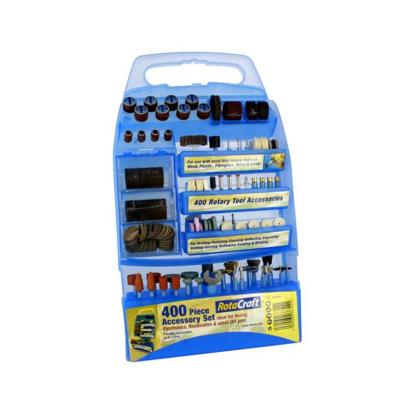 Rotacraft stopkové nástroje sada s kufrom (sada 400ks)