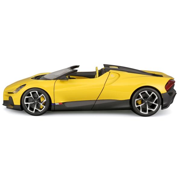Bburago 1:18 TOP - Bugatti Mistral - Žlutá (obrázek 5)
