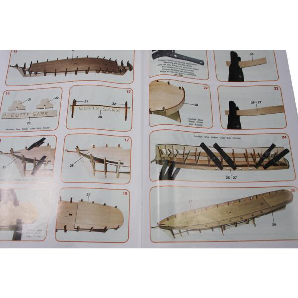 Mantua Model Cutty Sark Le Piccole 1:200 kit (obrázek 10)