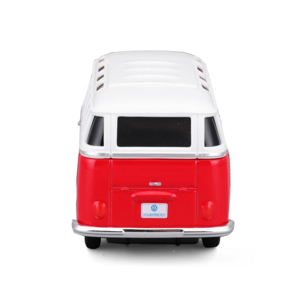 Maisto RC - DIE-CAST METAL se světly, Volkswagen Van Samba, 1:41, 2,4 GHz, USB, XTR, Blu (obrázek 5)