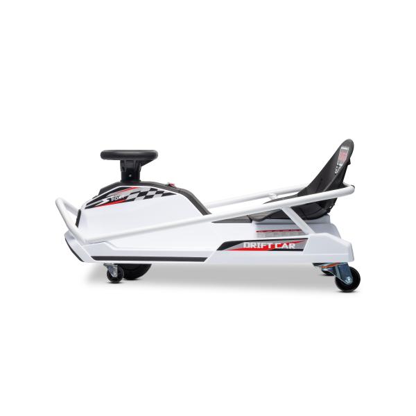 Beneo Motors driftovací Motokára 24V, bílá, 300W Bezkartáčový Motor, Lithiová baterie, Dr (obrázek 7)