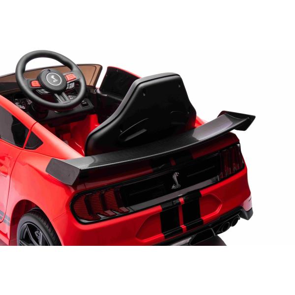 Elektrické auto Ford Shelby Mustang GT 500 Cobra, červené, diaľkové ovládanie 2,4 GHz (obrázek 6)