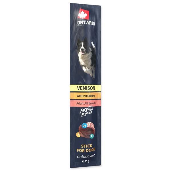 Pochoutka Ontario zvěřina, tyčinka 15g