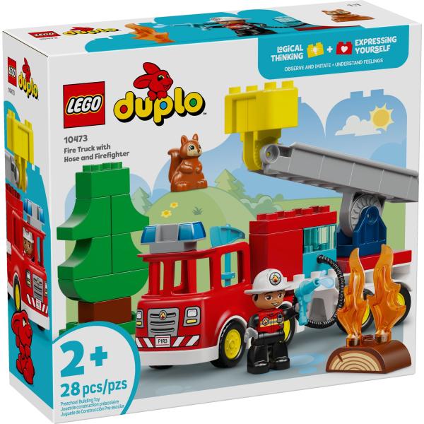 LEGO® DUPLO® 10473 Hasičské auto s hadicí a hasičem (obrázek 3)