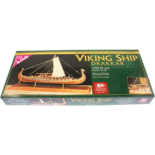 AMATI Oseberg vikingská loď 1:50 kit (obrázek 11)
