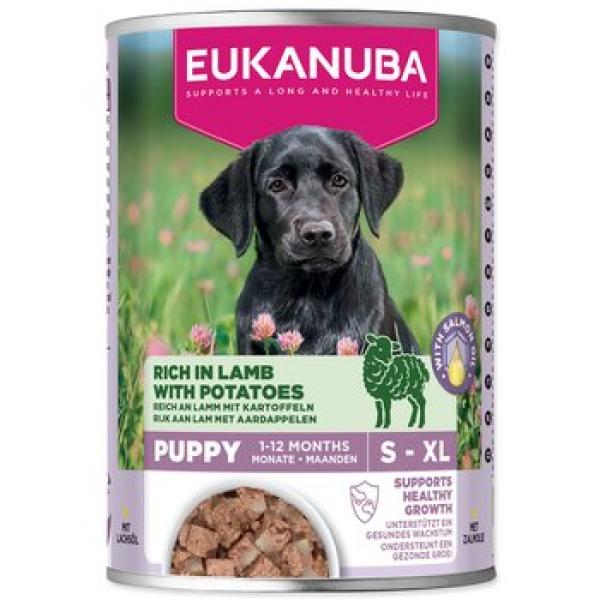 Konzerva EUKANUBA Puppy bohatá na jehněčí se bramborami 400 g (obrázek 4)