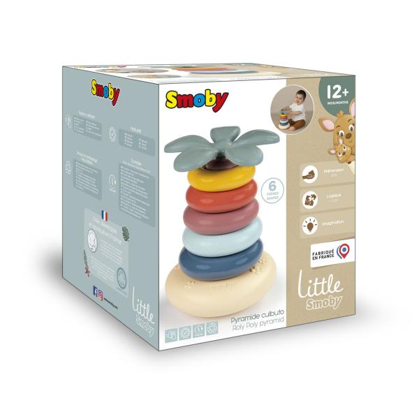 Smoby Little - Pyramída Roly Poly (obrázok 6)