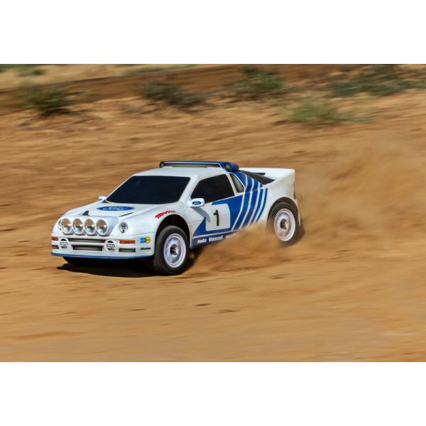 Traxxas Mini Rally Ford RS200 1:12 4WD VXL RTR modrý (obrázek 6)