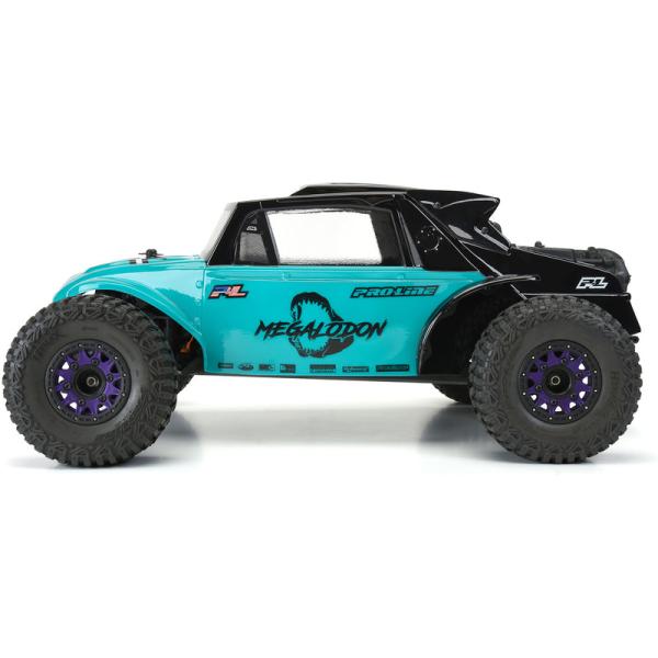 Pro-Line karosérie 1:10 Megalodon Desert Buggy čirá (Short Course) (obrázek 3)
