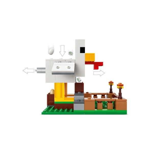 LEGO® Minecraft™ 21585 Kuřecí farma (obrázek 6)