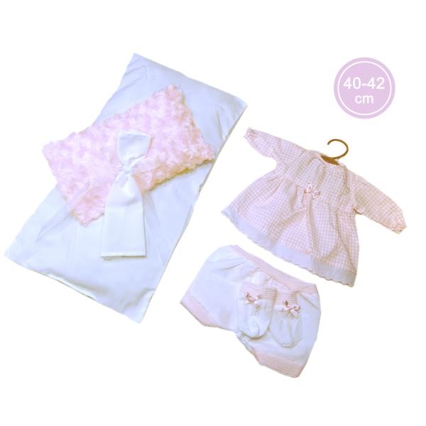 Llorens M740-42 obleček pro panenku miminko NEW BORN velikosti 40-42 cm