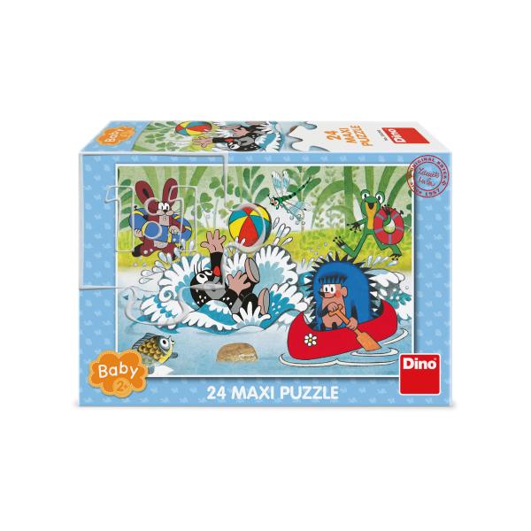 Puzzle Krtek ve vodě 24 dílků maxi