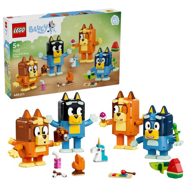 LEGO® Bluey 11217 Rodina Bluey z kociek