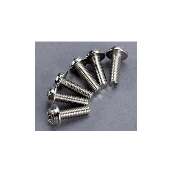 Traxxas skrutka krížová M3x20mm s golierom zink. (6)