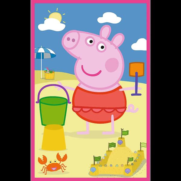 Trefl Puzzle 3×50 Prasátko Peppa / Síla přátelství