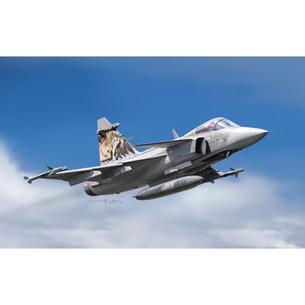 Model Kit letadlo 1306 – JAS 39 GRIPEN (1:72)