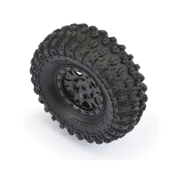 Pro-Line kolo 1:24, pneu Hyrax, disk Impulse H7 černý (4) (obrázek 5)