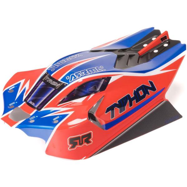 Arrma karoséria bezsponková Typhon 1:8, červená