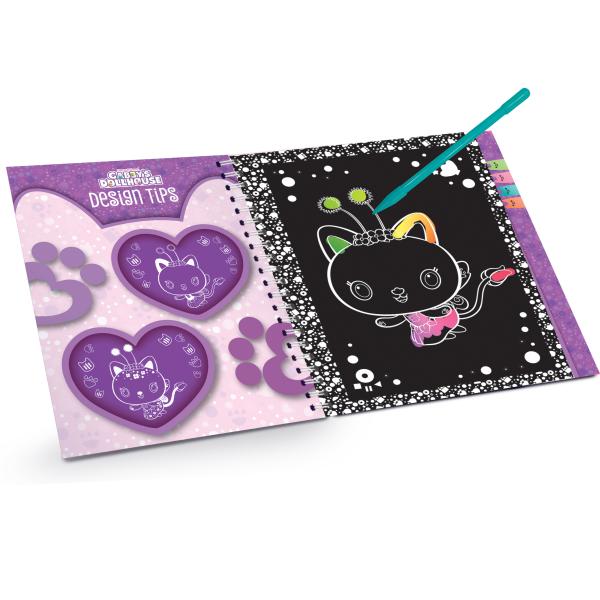 Gabby´s Dollhouse – Škrabací obrázky – tlapkové