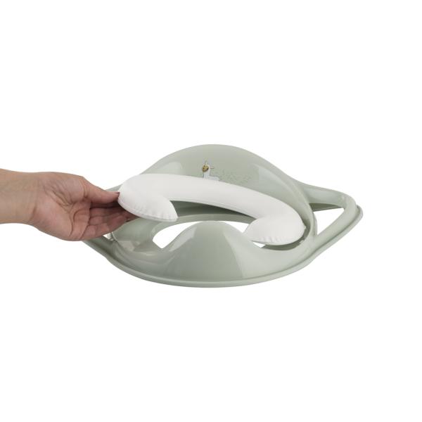 MALTEX Redukce na WC s úchyty měkká Lama Minimal – sage green