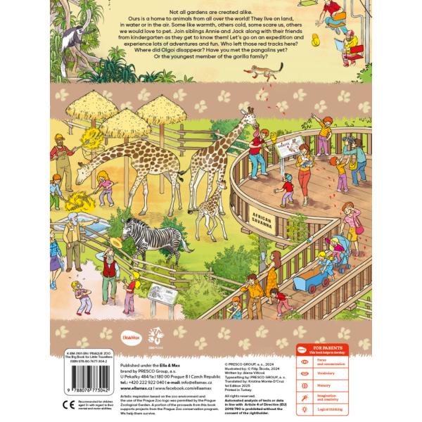 Little Travellers – The Big Book ZOO PRAHA (obrázek 5)
