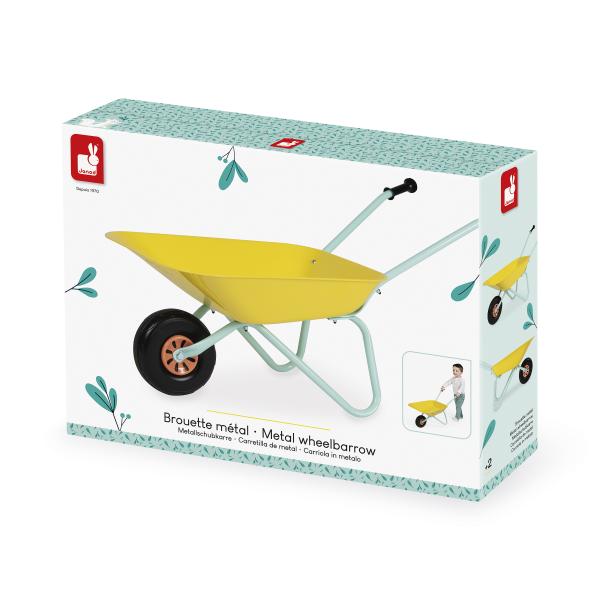 Janod Happy Garden Kovový kolečko