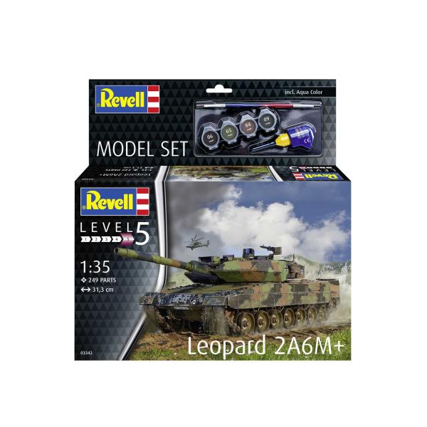ModelSet tank 63342 - Leopard 2 A6M+ (1:35) (obrázek 3)