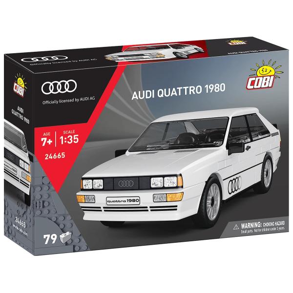 Cobi Audi Quattro (1980), 1:35, 88 k