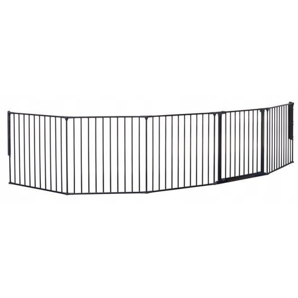 BABYDAN Priestorová zábrana Flex XXL čierna 90-350 cm