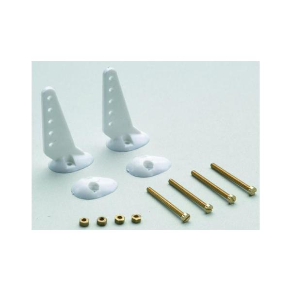 Palanca de timón 22mm con tornillos (2)