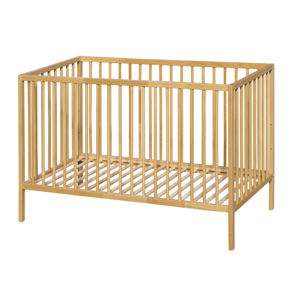 PETITE&MARS Postýlka dřevěná Nela Beach Wood 120x60 cm