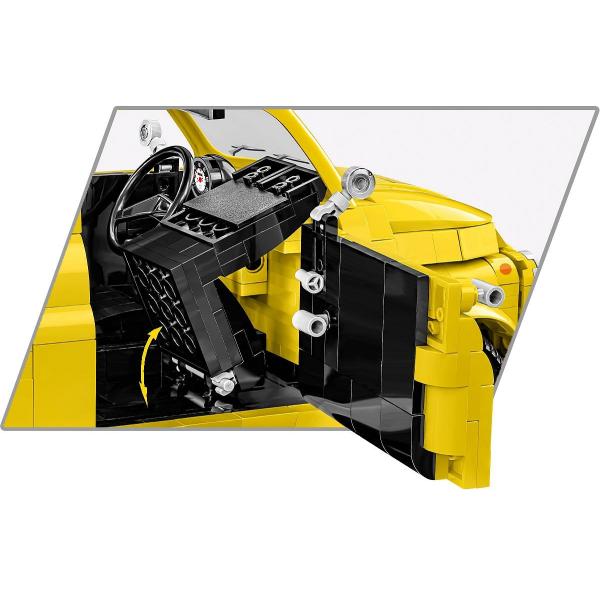 Cobi 1965 Fiat 500 Abarth, 1:12, 1205 k, EXECUTIVE EDITION