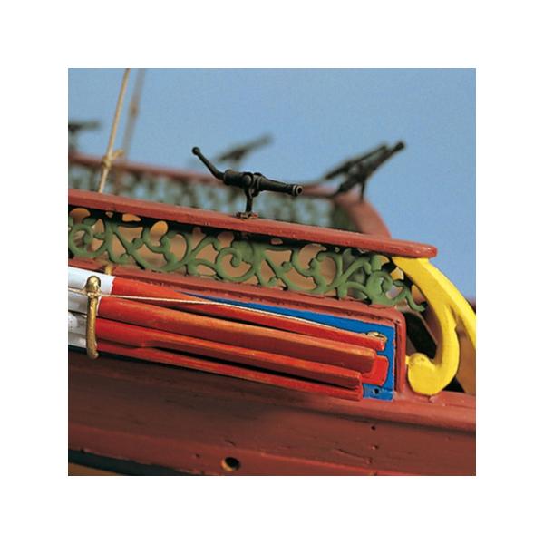 AMATI Sciabecco pirátská loď 1753 1:60 kit (obrázek 8)