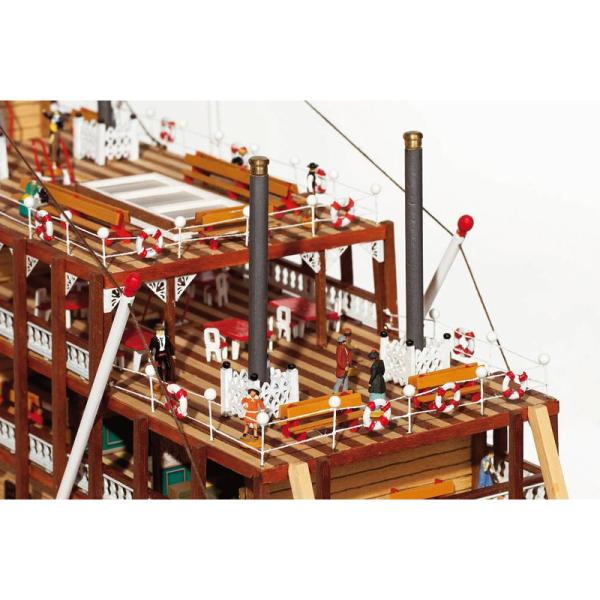 OCCRE Mississippi kolesový parník 1:80 kit