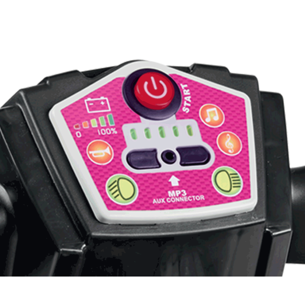 Peg Perego Corral T-Rex 12V růžová (obrázek 6)