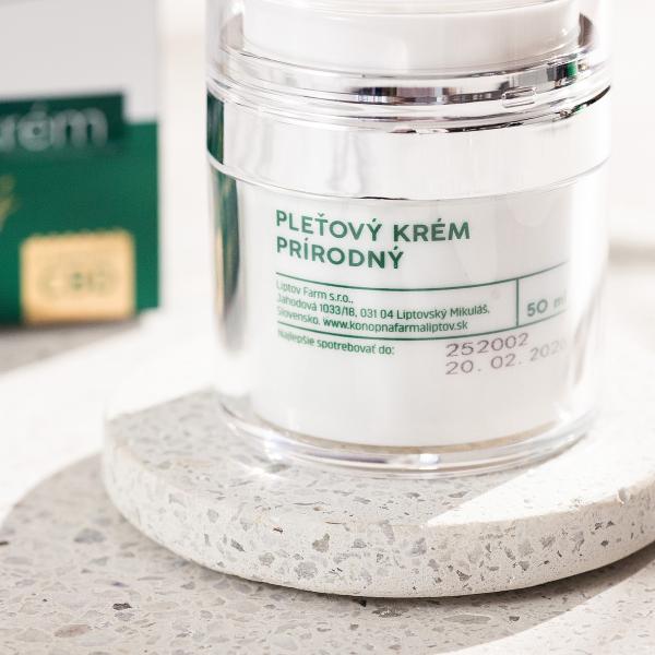 CBD Krém Přírodní LUXURY 50 ml (obrázek 4)