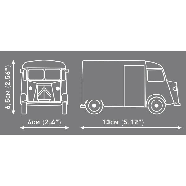 Cobi 24632 Citroën Type H Servisní vozidlo, 1:35 (obrázek 6)