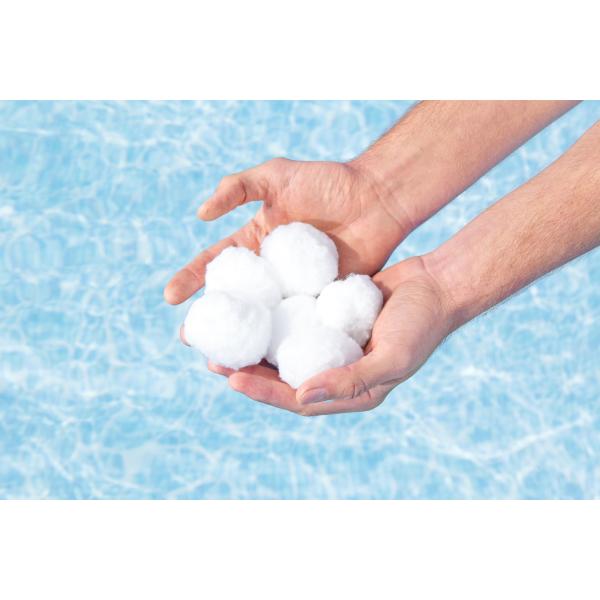Bestway 58475 - Filtrační kuličky Flowclear ™ Polysphere ™ pro pískové filtrace 500 g (obrázek 4)