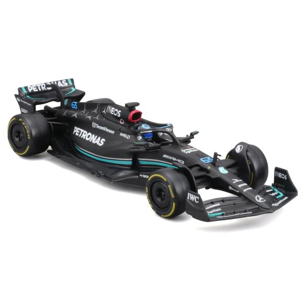 Bburago 1:43 RACE Formula F1 - Mercedes-AMG F1 W15 Performance (2024) #63 (George Russell) (obrázek 6)