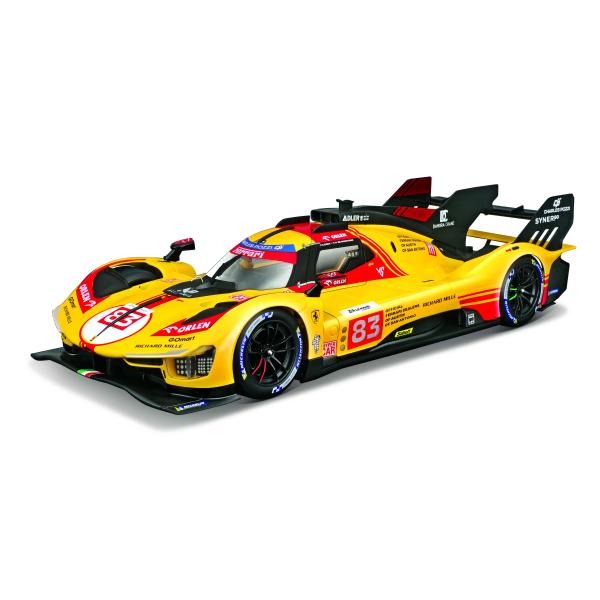 Bburago 1:18 Ferrari Racing - 499P LMH nr.83 (24H Le Mans 2024) HARD CASE
