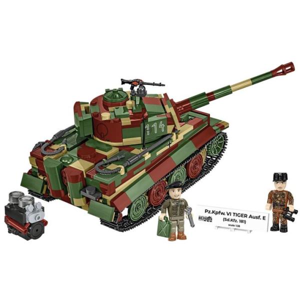 Cobi II WW PzKpfw VI Tiger Ausf E, 2v1, 1:35, 862 k, 2 f