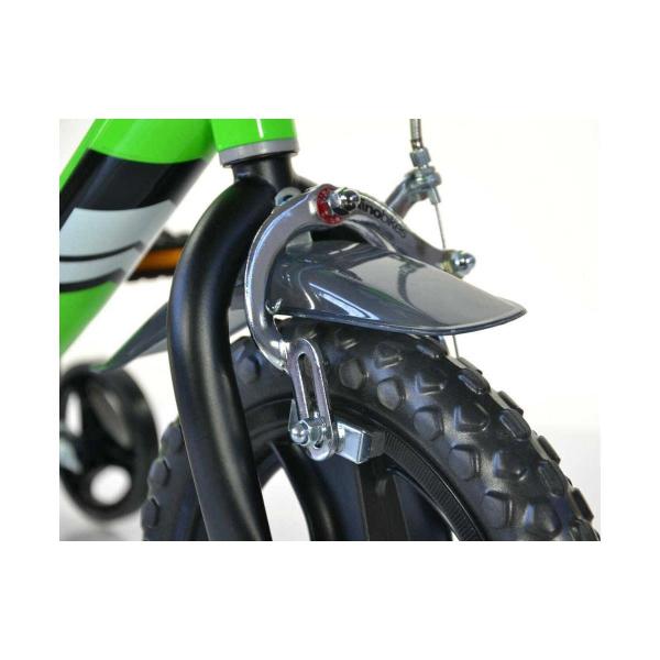 Dino Bikes – Dětské kolo 12″ 412UL – zelené 2017